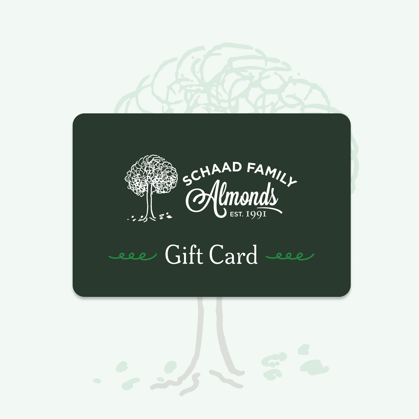 Schaad Family Almonds Gift Card