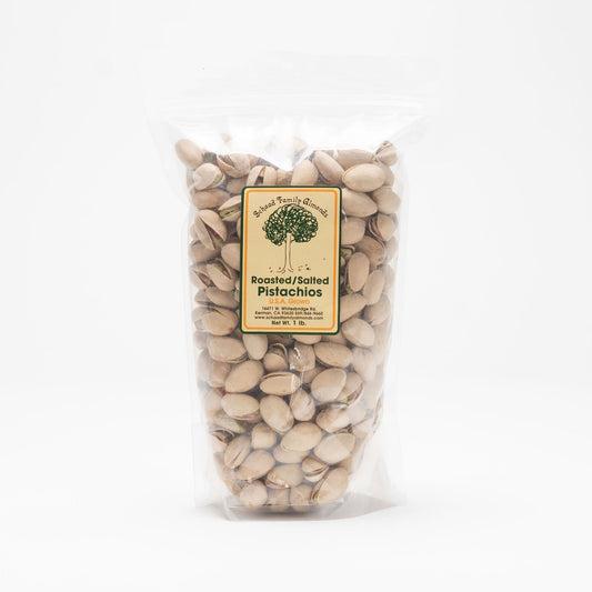 Roasted/Salted Pistachios (1lb)