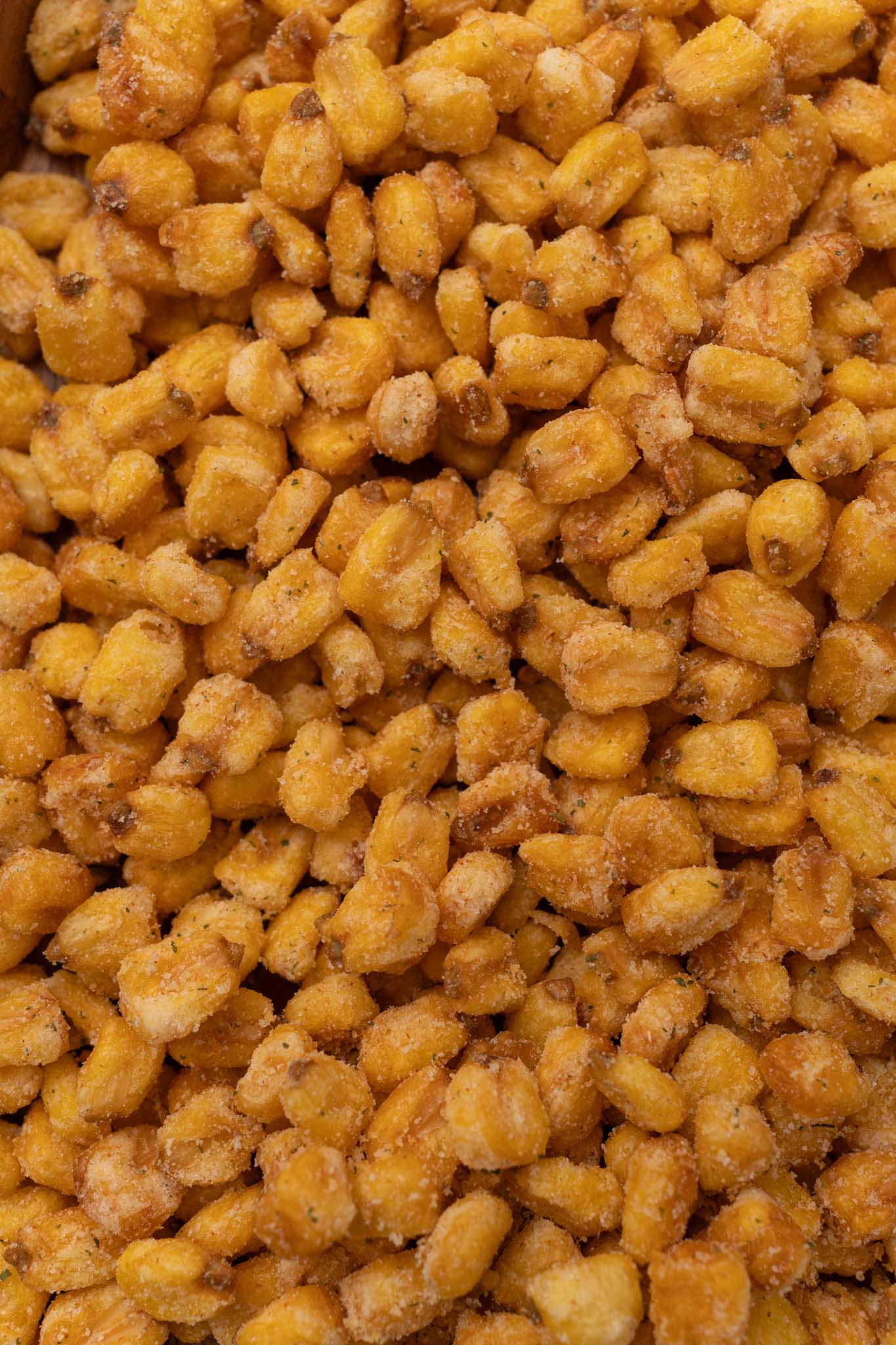 Close up ranch corn nuggets