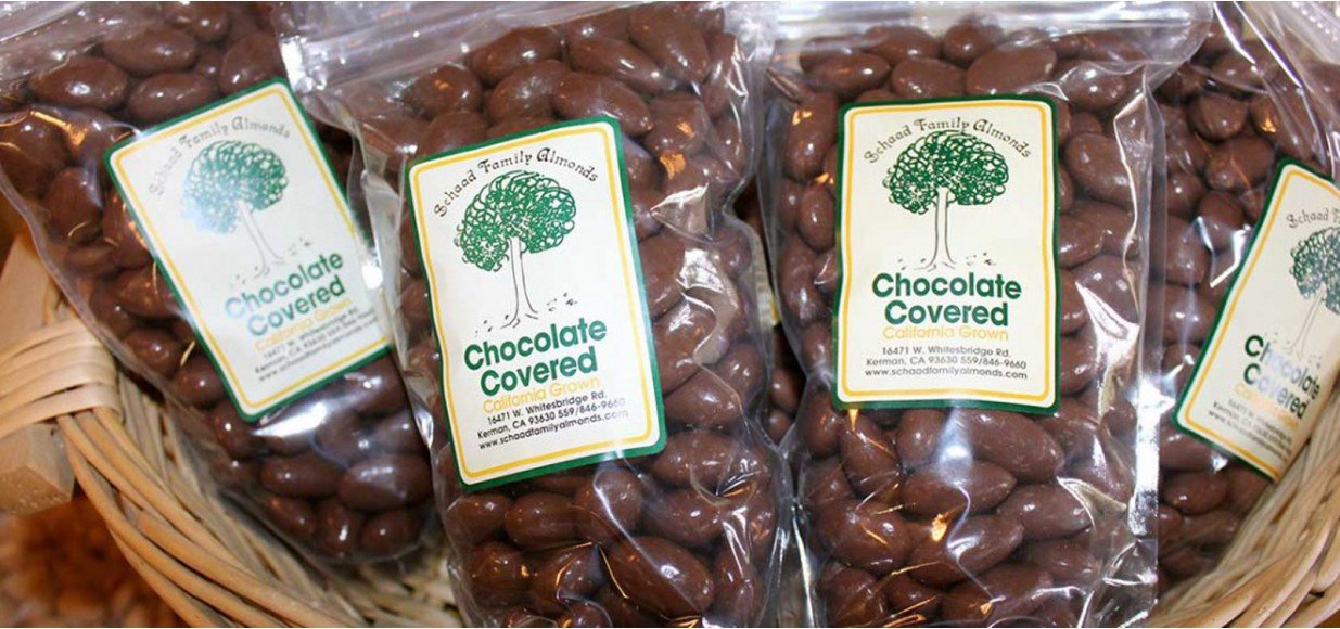 Schaad Family Almonds Chocolate Covered Almonds