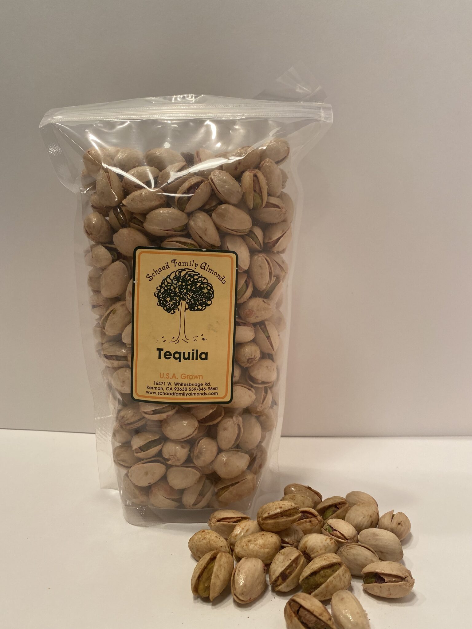 Tequila Pistachios (1lb) - Schaad Family Almonds