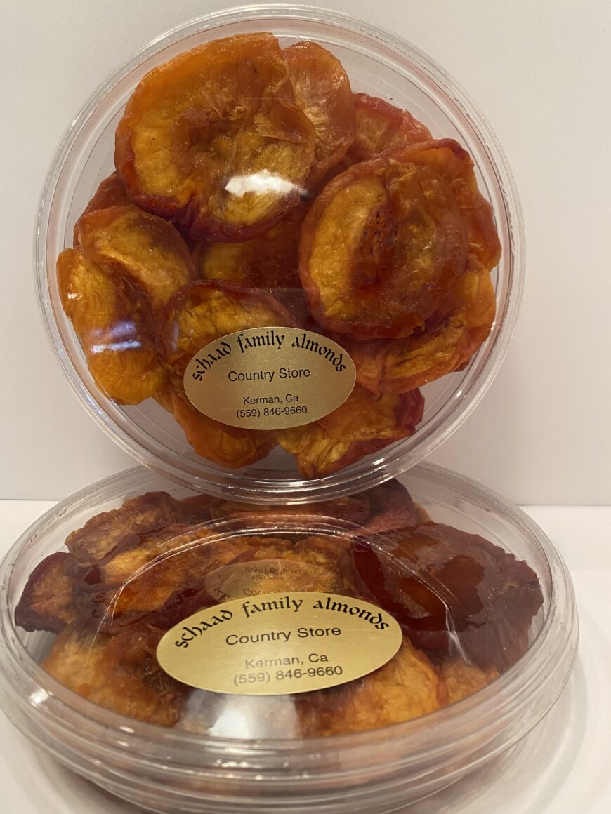Dried Nectarines (1lb) Schaad Family Almonds