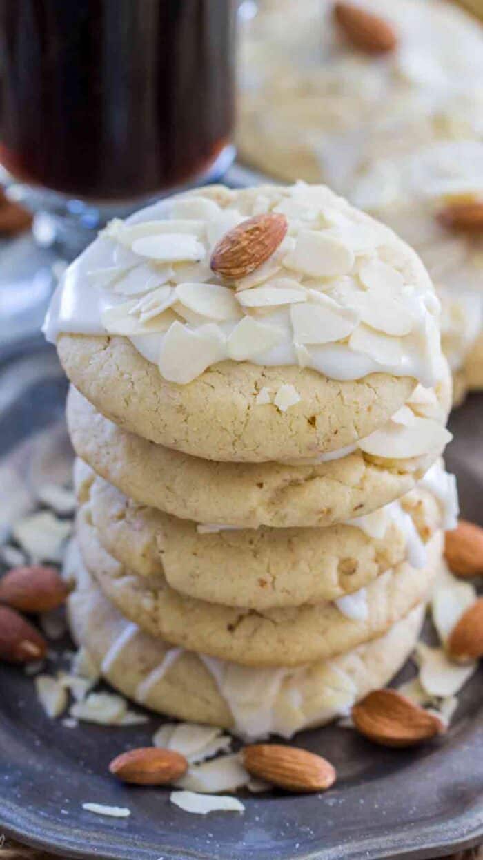 Almond Cookie w/Brown Butter Frosting